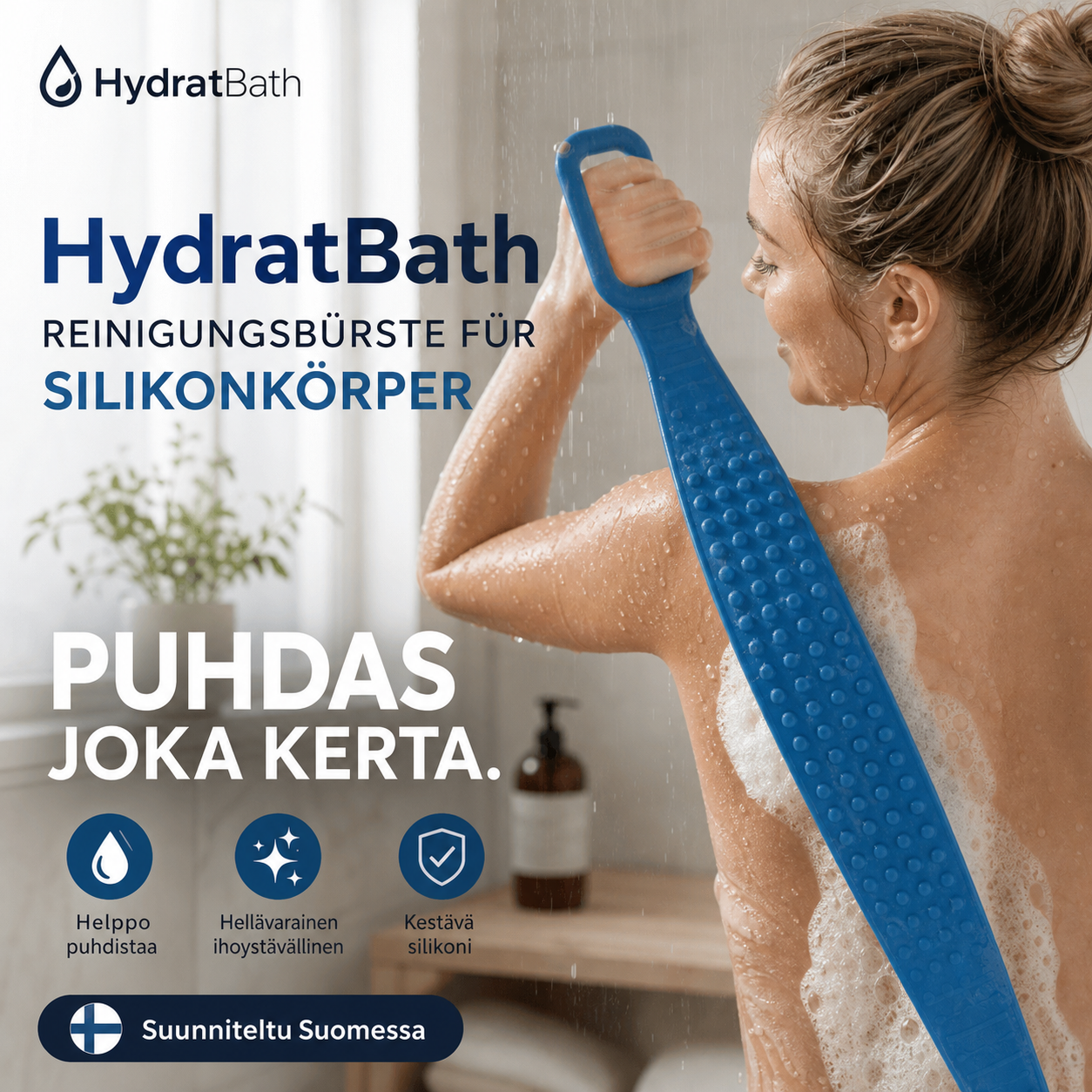 HydratBath Reinigungsbürste für Silikonkörper