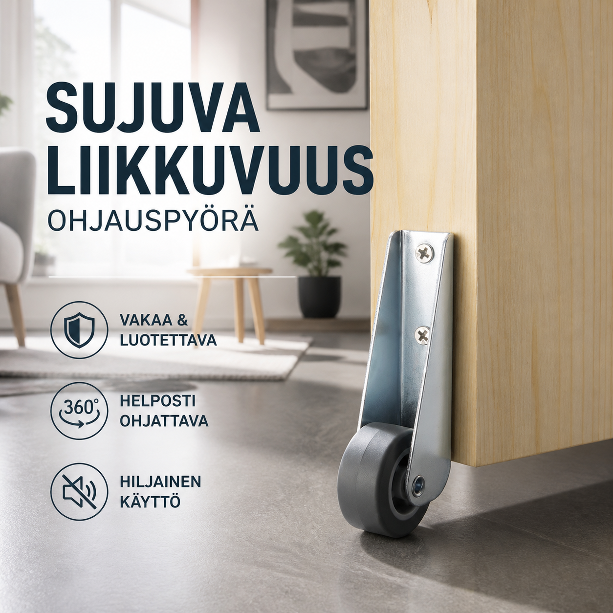🔥Suosituin tarjous – Osta 1, saat 1 ilmaiseksi🔥Sujuva liikkuvuus – Ohjauspyörä