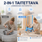 🐱 50 % ALENNUS! 🛏️ 2-in-1-taitettava lemmikkien hoitopöytä – Luistamaton pöytä ja mukava makuualusta – Ihanteellinen harjaukseen, kynsien leikkaamiseen ja päiväunille 💤