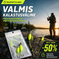 Valmis kalastusväline – pohjavastainen kaksikoukkutakila