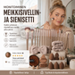 Monitoiminen meikkisivellin- ja sienisetti