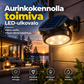 🔥🎁57 % ALENNUS🔥 Valaise räystäät, aidat ja puutarhamuurit – aurinkovoimalla toimivat ulko-LED-valot ilman verkkovirta-asennusta 🏡✨