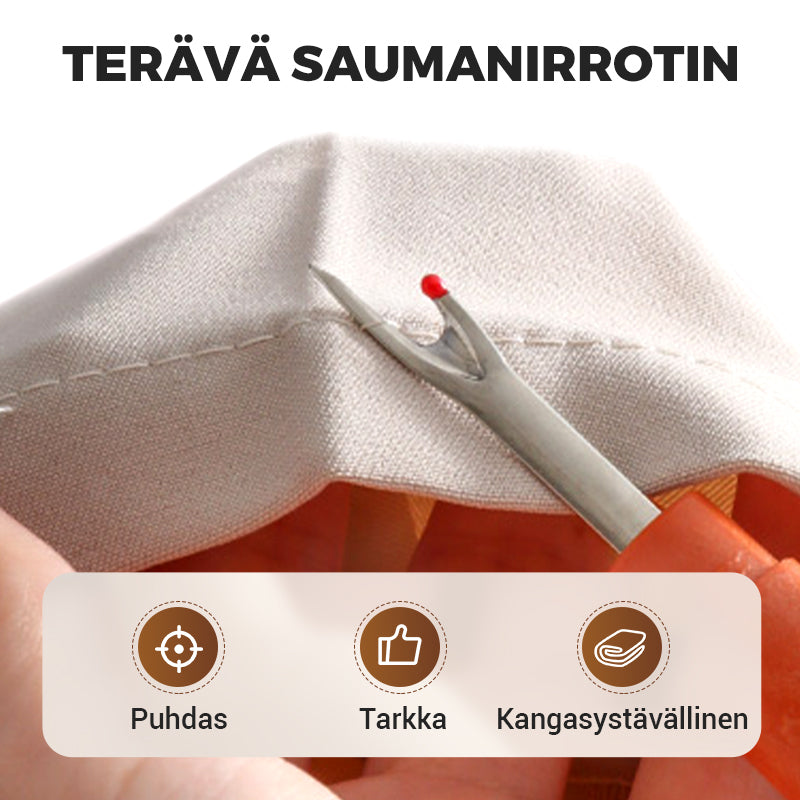 🧵37-osainen ompelutyökalusarja – kaikki mitä tarvitset luomiseen ja korjaamiseen tyylillä ✂️✨