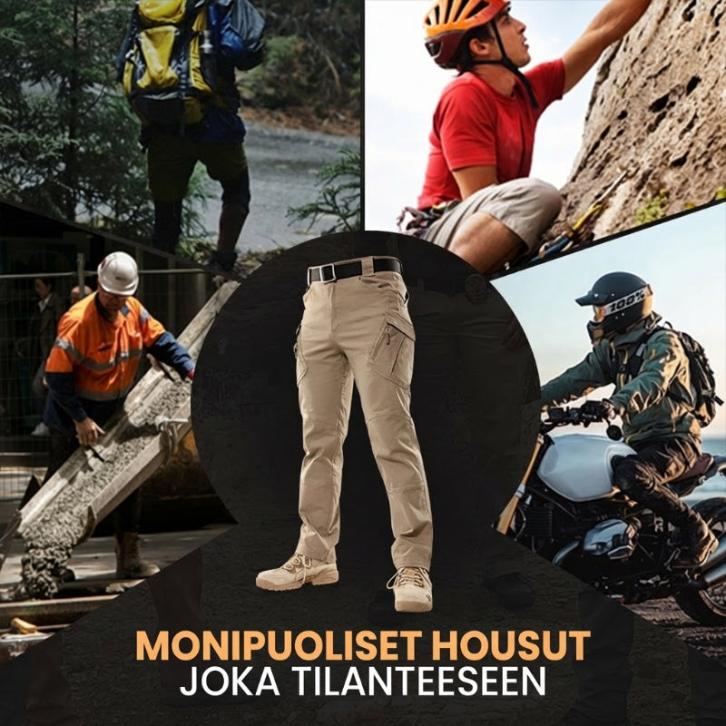 🔥 Monikäyttöiset taktiset housut – joka tilanteeseen!