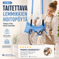 🐱 50 % ALENNUS! 🛏️ 2-in-1-taitettava lemmikkien hoitopöytä – Luistamaton pöytä ja mukava makuualusta – Ihanteellinen harjaukseen, kynsien leikkaamiseen ja päiväunille 💤