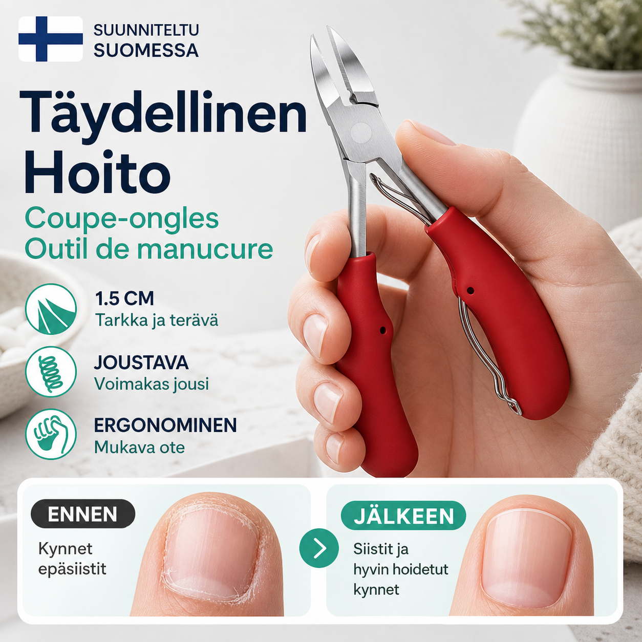 Coupe-ongles Outil de manucure🔥2 pièces livraison gratuite 🔥