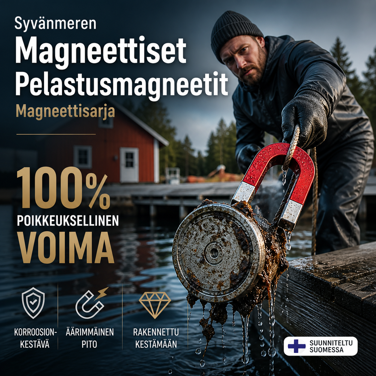 Syvänmeren Magneettiset Pelastusmagneetit Magneettisarja