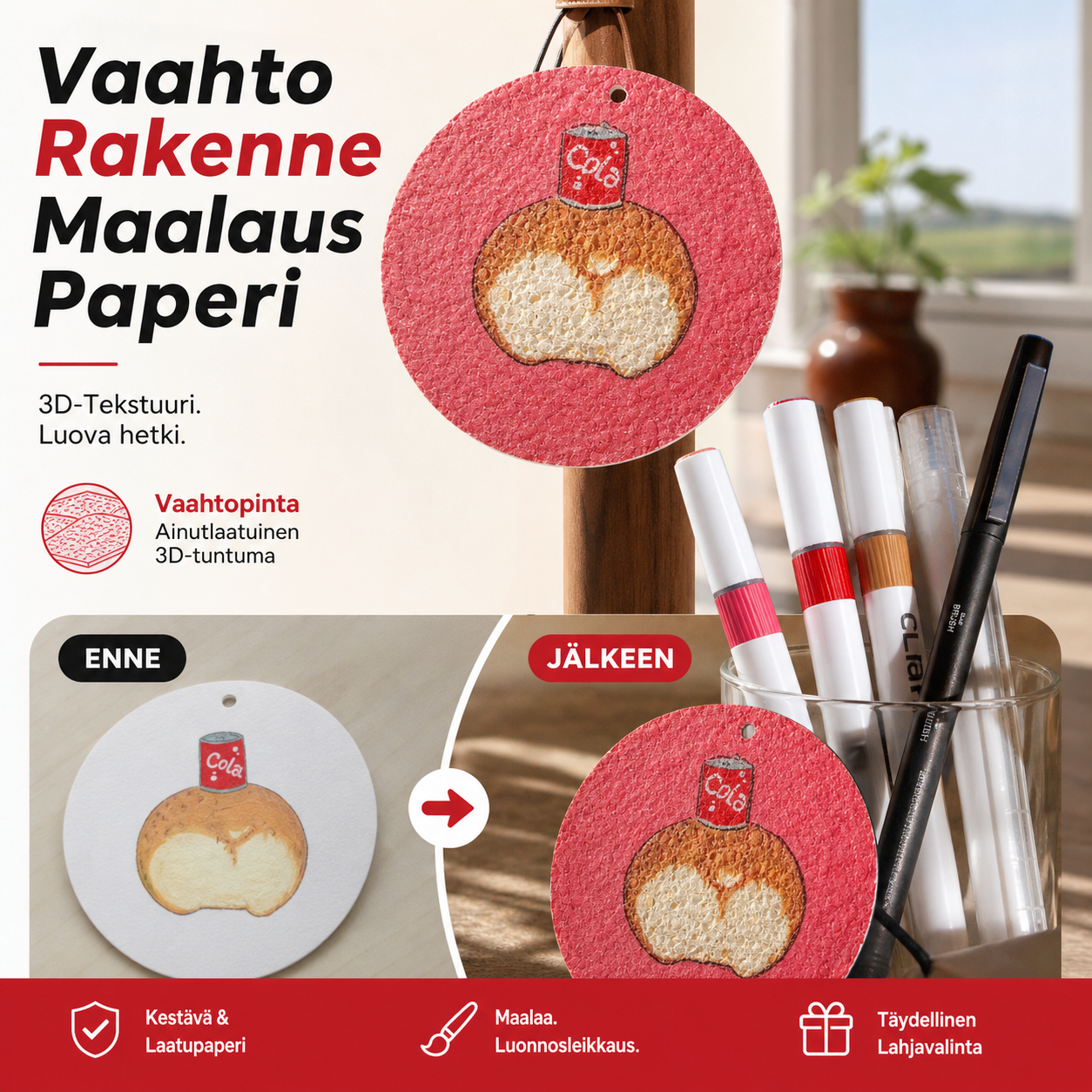 Vaahto Rakenne Maalaus Paperi