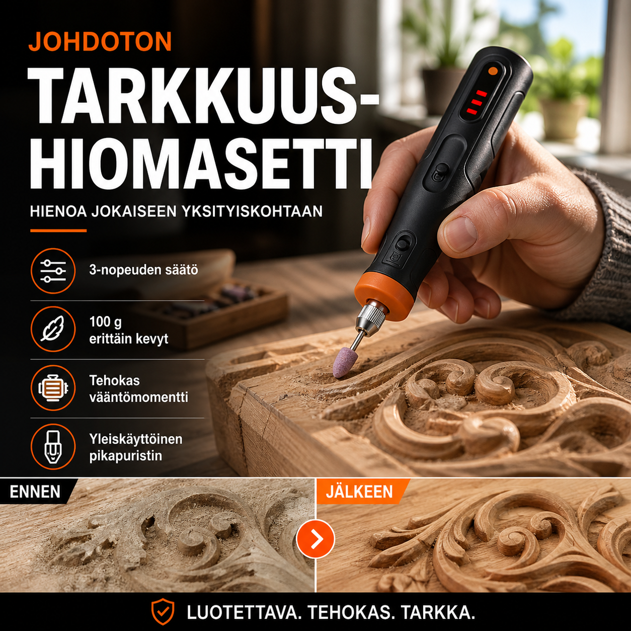🥳HEISSER SALE 2026🥳💞50.000+ VERKAUFT!👵❤️  Kabelloses Präzisions-Multifunktions-Elektroschleiferset