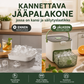 🧊Kannettava jääpalakone, jossa on kansi ja säilytyslaatikko (48 kuutiota)