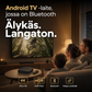 ⏳🔥RAJOITETUN AJAN TARJOUS: 50 % ALENNUS! Android TV -laite, jossa on Bluetooth