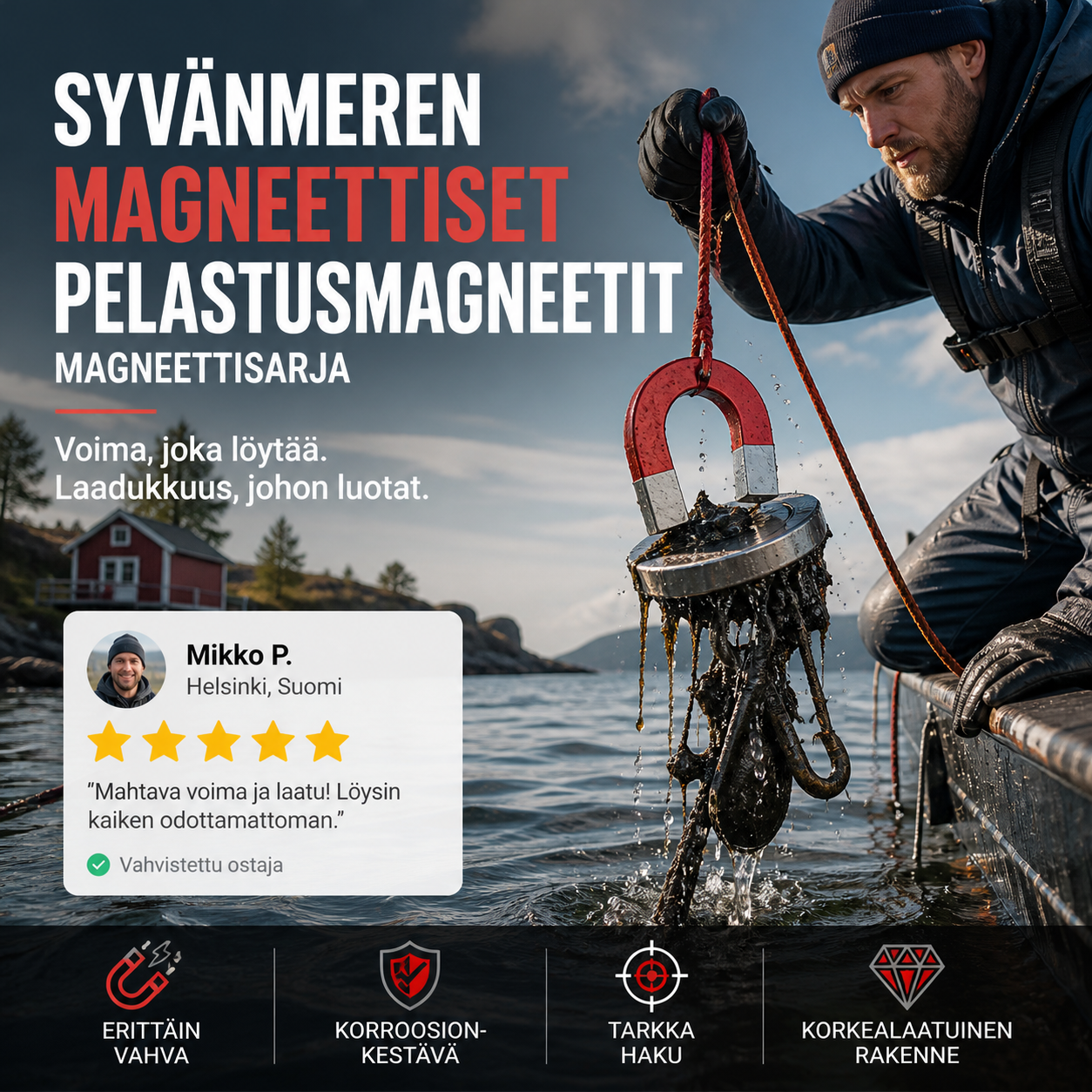 Syvänmeren Magneettiset Pelastusmagneetit Magneettisarja