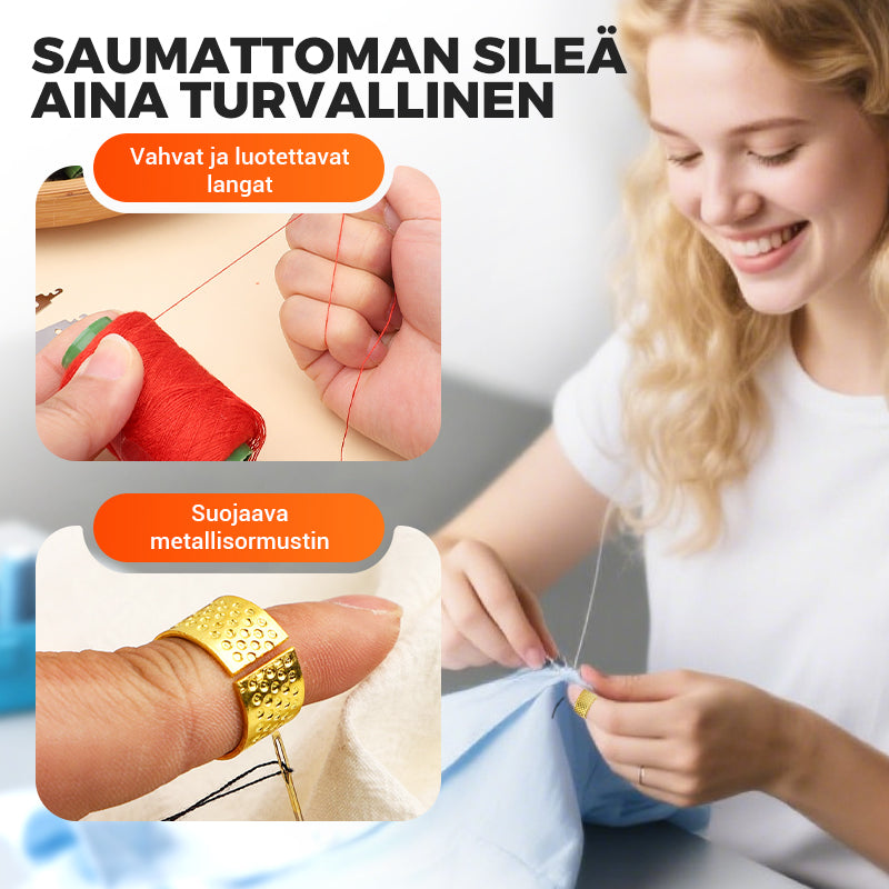 🧵37-osainen ompelutyökalusarja – kaikki mitä tarvitset luomiseen ja korjaamiseen tyylillä ✂️✨