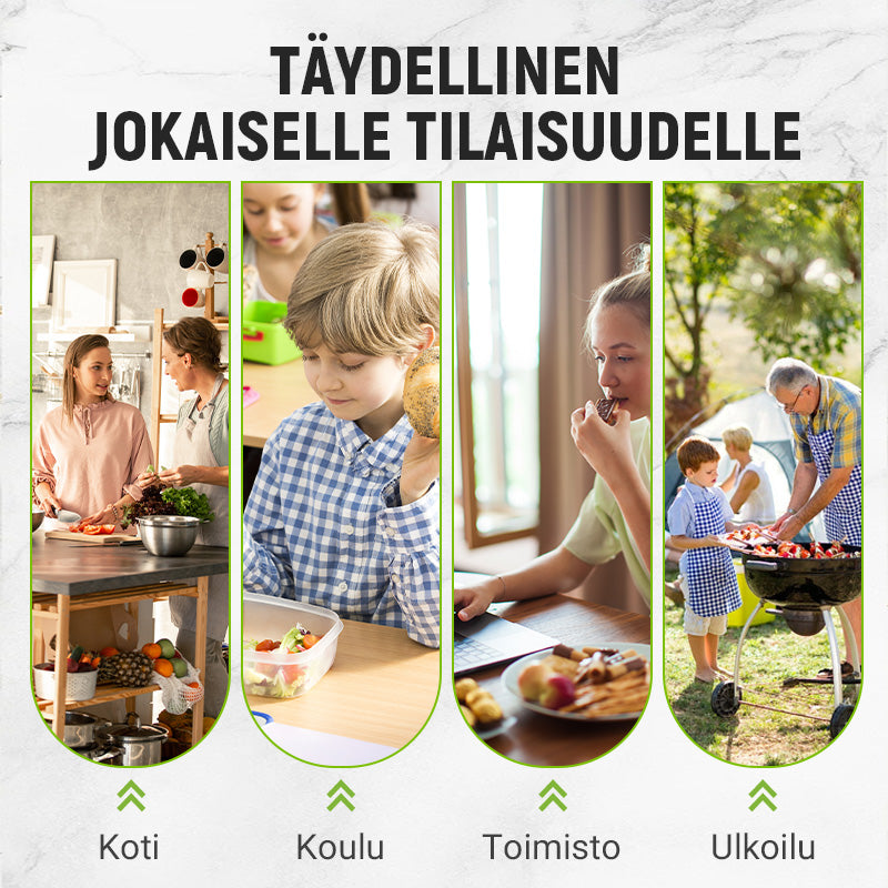 🔥Maailmanlaajuinen bestseller🍗 Aikarajoitettu tarjous! Osta 3, saat 2 ilmaiseksi🥦Uudelleenkäytettävät alumiinifoliolla suljettavat säilytyspussit