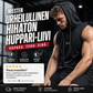Miesten urheilullinen hihaton huppari-liivi