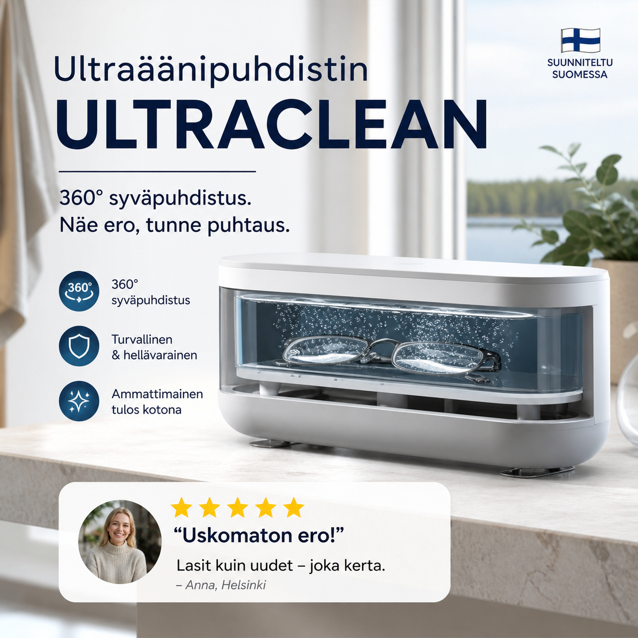 ✨Ultraäänipuhdistin | ULTRACLEAN
