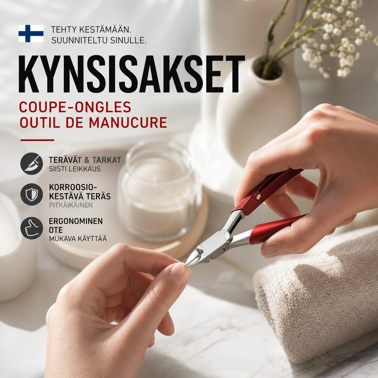 Coupe-ongles Outil de manucure🔥2 pièces livraison gratuite 🔥