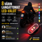 8 Värin Langattomat LED-valot Kauko-ohjaimella