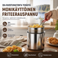 🔥VIIMEINEN PÄIVÄ – 50% ALENNUS🎁 304 Ruostumatonta terästä – Monikäyttöinen friteerauspannu