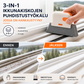 3-in-1-ikkunakiskojen puhdistustyökalu, jossa on hankaustyyny