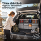 Tilaa säästävä riippuva tavaratilan säilytyspussi autoon