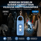 Korkean desibelin susien karkottava vilkkuva hälytysavainperä