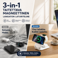 3-in-1 -taitettava magneettinen langaton laturiteline