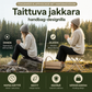 Kannettava kokoontaitettava jakkara käsilaukkumuotoilulla
