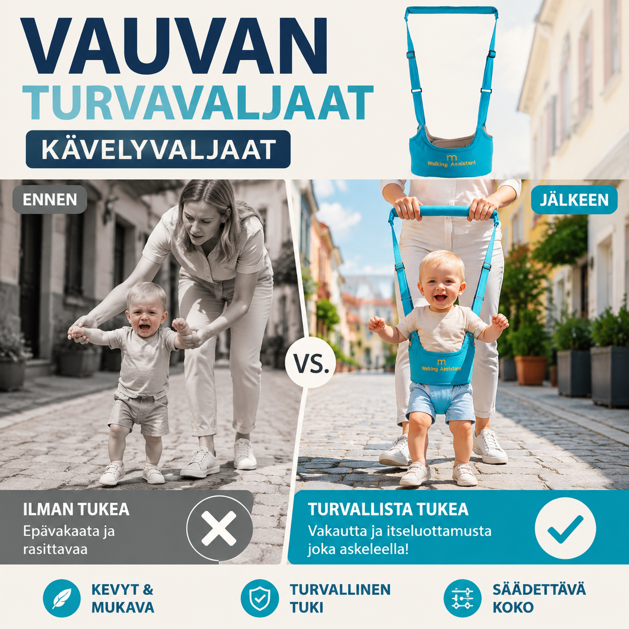 VAUVAN TURVAVALJAAT KÄVELYVALJAAT