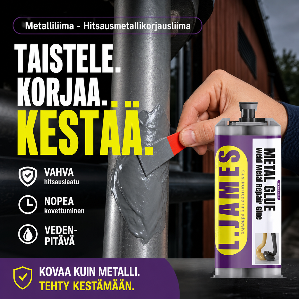 Metalliliima - Hitsausmetallikorjausliima