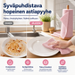 Syväpuhdistava hopeinen astiapyyhe
