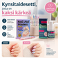 🔥50 % alennus⏰Kynsitaidesetti, jossa on kaksi kärkeä