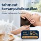 Kaksinkertaisesti tehokkaat, tahmeat korvanpuhdistustikut
