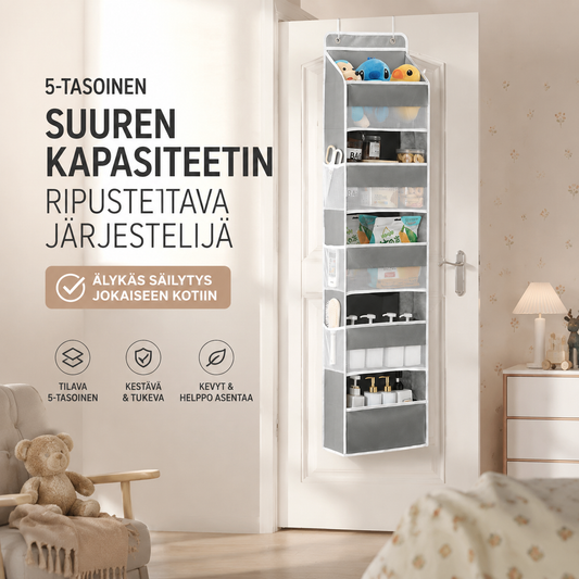 5-tasoinen suuren kapasiteetin ripustettava järjestelijä