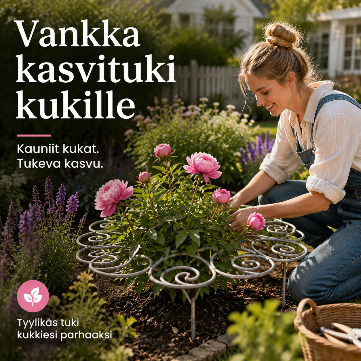 Vankka kasvituki kukille