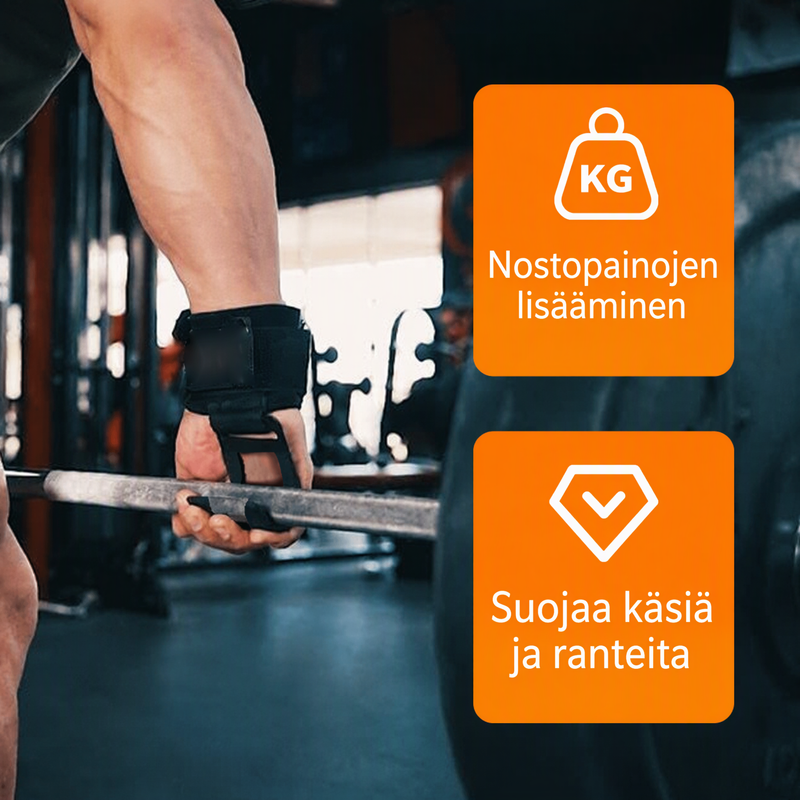 Harjoitusrannetuki koukulla – tukea ja apua harjoitteluun!