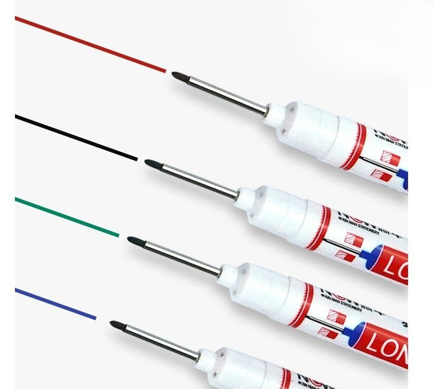 🔧 Precision Deep Hole Marker Pen – Professional Woodworking Tool for Accurate Marking in Hard-to-Reach Areas