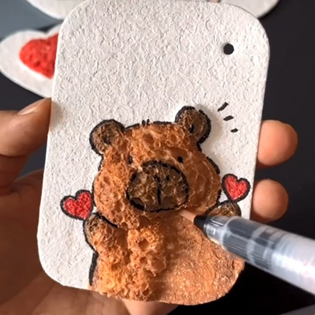 Vaahto Rakenne Maalaus Paperi