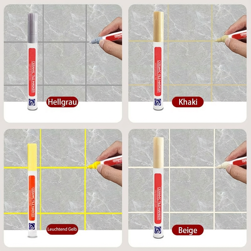 anti-mould and waterproof joint pen for ceramic tiles