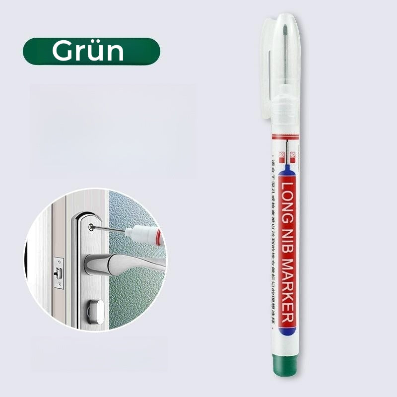 🔧 Precision Deep Hole Marker Pen – Professional Woodworking Tool for Accurate Marking in Hard-to-Reach Areas