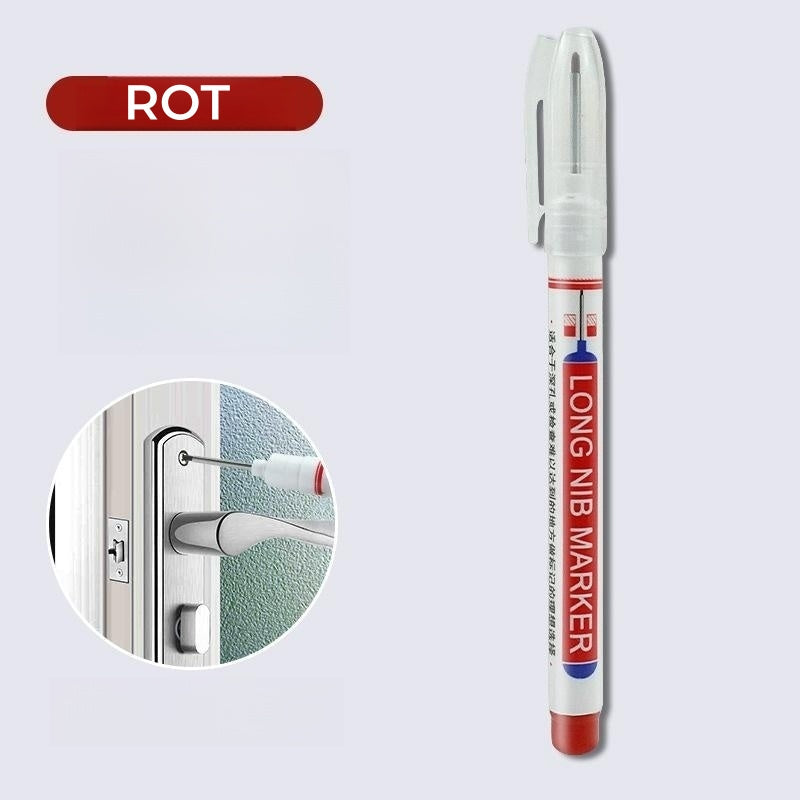 🔧 Precision Deep Hole Marker Pen – Professional Woodworking Tool for Accurate Marking in Hard-to-Reach Areas