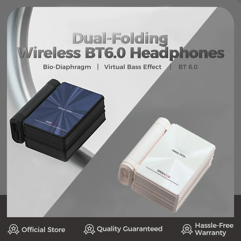 Ajankohtainen tarjous: 50 % alennus ✨ Langattomat kuulokkeet melunvaimennuksella ja Bluetooth 6.0 🥤, erittäin pitkä 145 tunnin akunkesto 🥳, IPX5-sertifioitu urheiluun 🚲