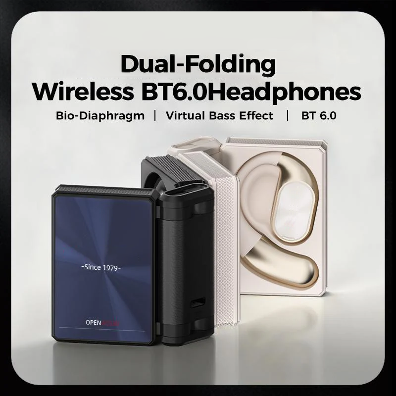 Ajankohtainen tarjous: 50 % alennus ✨ Langattomat kuulokkeet melunvaimennuksella ja Bluetooth 6.0 🥤, erittäin pitkä 145 tunnin akunkesto 🥳, IPX5-sertifioitu urheiluun 🚲