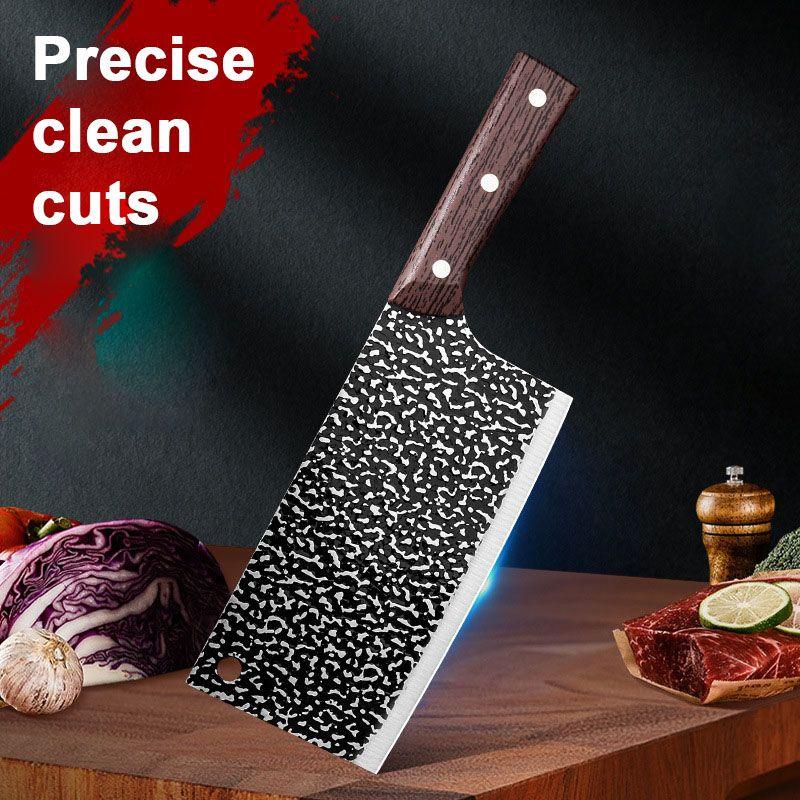 🔥HOT SALE -50%! 🔪🌟🍳Taottu terävä ja kestävä keittiöveitsi✂️🥩