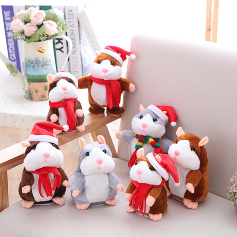 ✨ Puhuva hamsteripehmolelu – toistaa kaiken, mitä sanot, automaattinen päänheilutus, hulvattoman hauskaa niin lapsille kuin aikuisille. 🎁