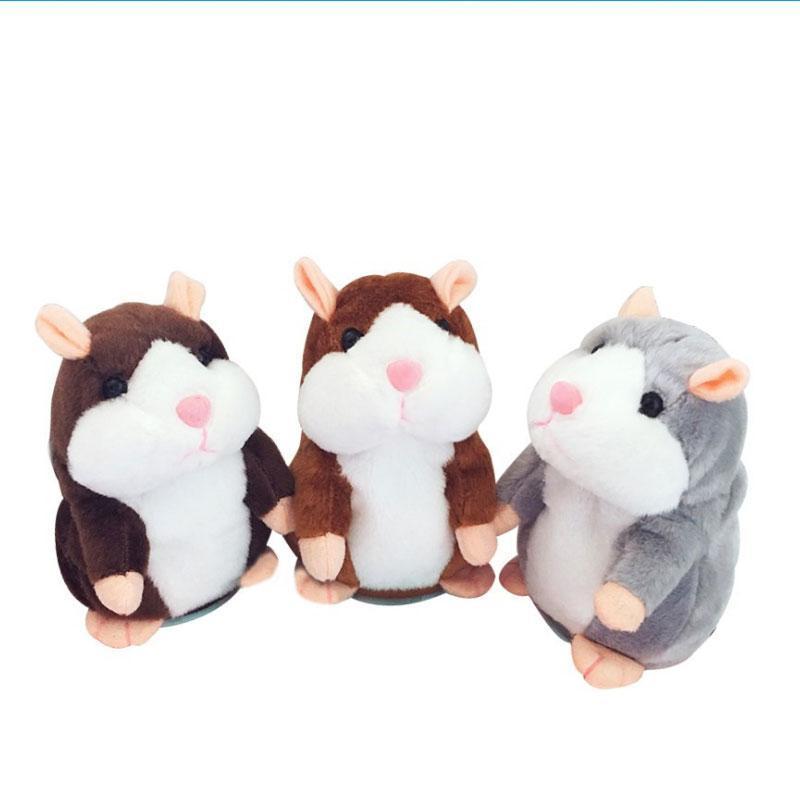 ✨ Puhuva hamsteripehmolelu – toistaa kaiken, mitä sanot, automaattinen päänheilutus, hulvattoman hauskaa niin lapsille kuin aikuisille. 🎁