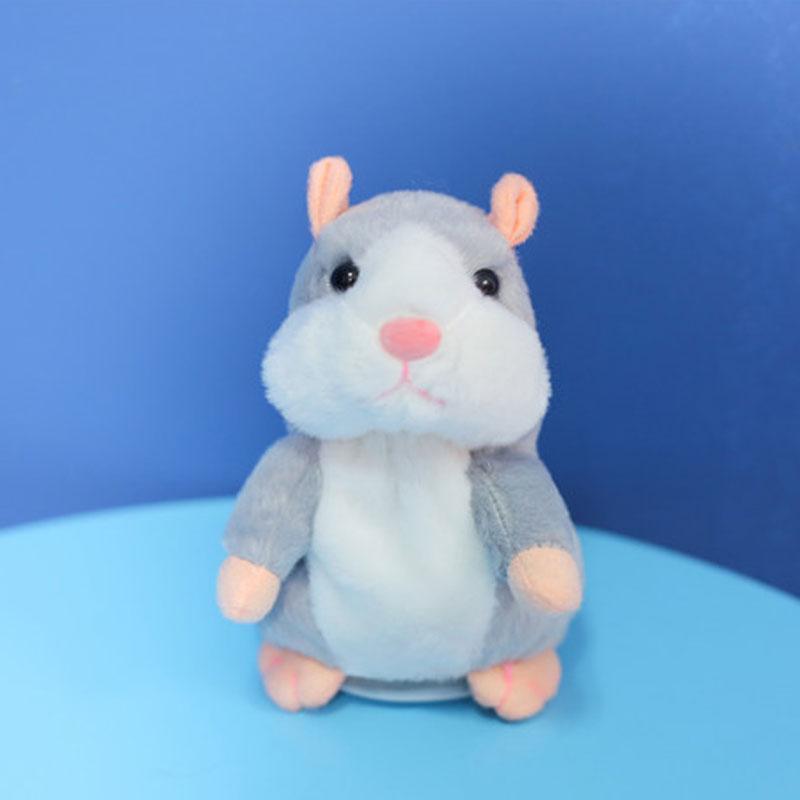 ✨ Puhuva hamsteripehmolelu – toistaa kaiken, mitä sanot, automaattinen päänheilutus, hulvattoman hauskaa niin lapsille kuin aikuisille. 🎁