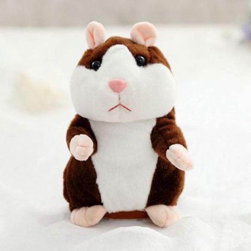 ✨ Puhuva hamsteripehmolelu – toistaa kaiken, mitä sanot, automaattinen päänheilutus, hulvattoman hauskaa niin lapsille kuin aikuisille. 🎁