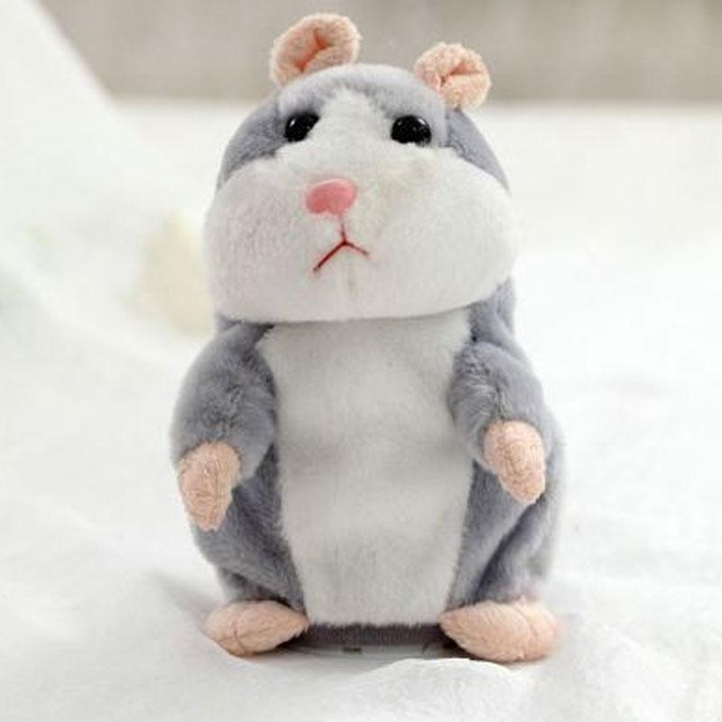 ✨ Puhuva hamsteripehmolelu – toistaa kaiken, mitä sanot, automaattinen päänheilutus, hulvattoman hauskaa niin lapsille kuin aikuisille. 🎁