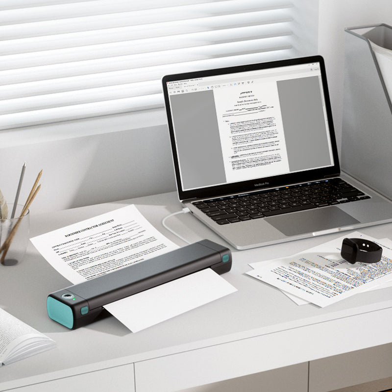🖨️ D810 Kannettava Bluetooth-lämpötulostin – Täydellinen tatuointistudioille, toimistoille ja liikkuvaan tulostukseen 🔥📱